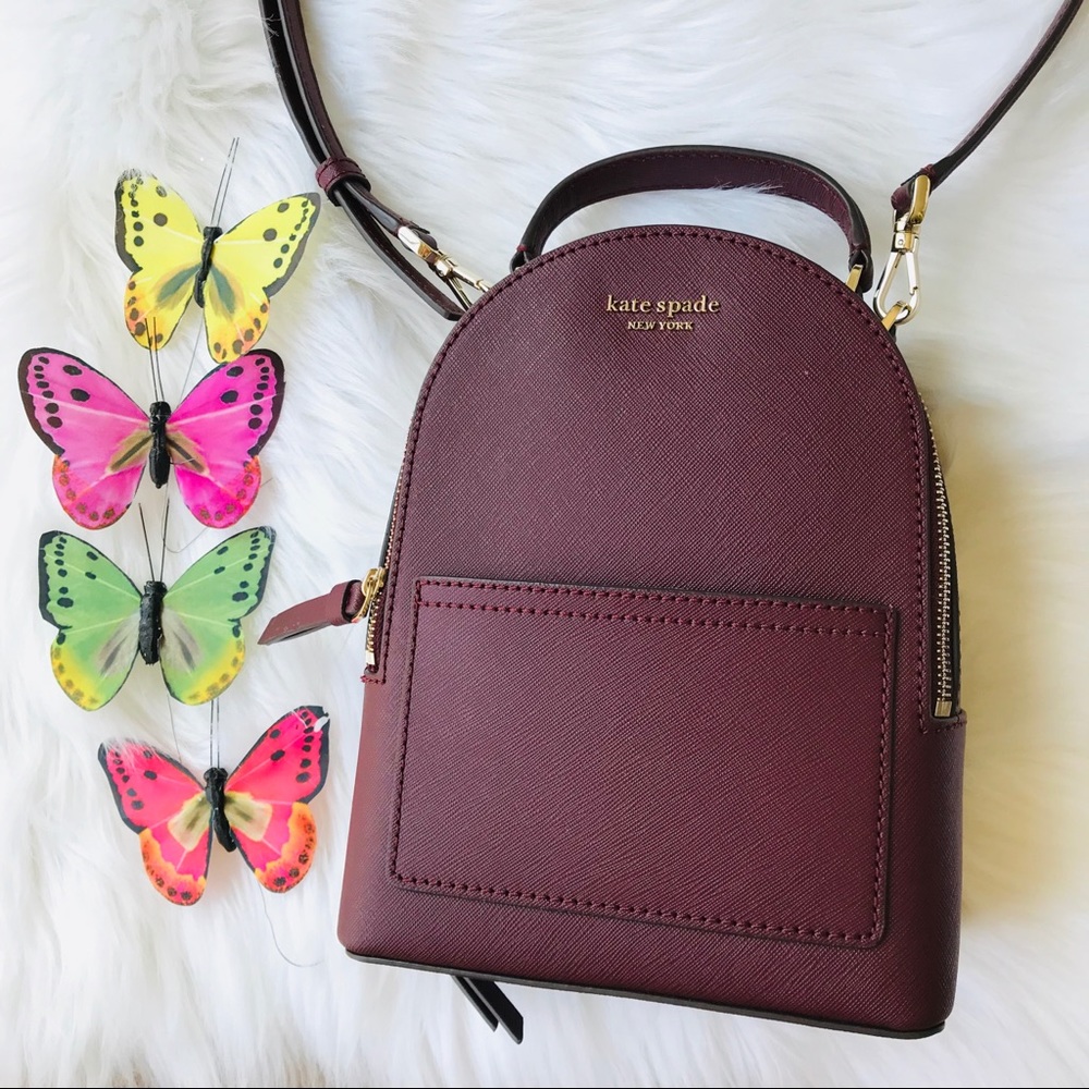 KATE SPADE MINI CONVERTIBLE BAG BACKPACK CROSSBODY - Picture 1 of 8